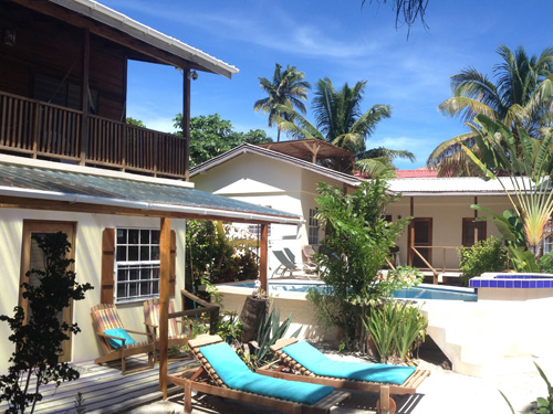 The Private Pool and Sunbathing Deck The Private Pool and Sunbathing Deck